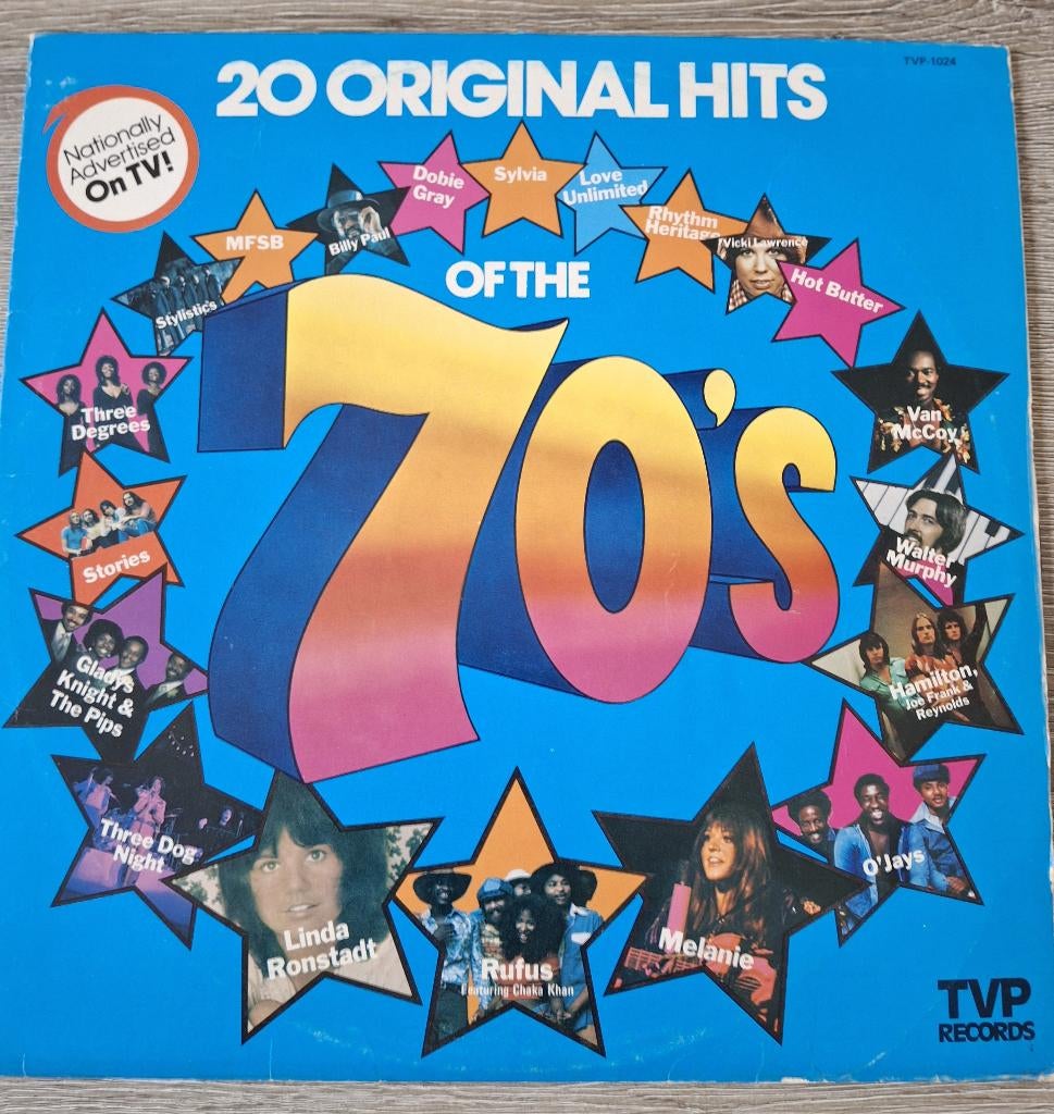 20 Original Hits of the 70's LP vinyl een mooie verzameling, Cd's en Dvd's, Vinyl | Verzamelalbums, Ophalen of Verzenden, Gebruikt