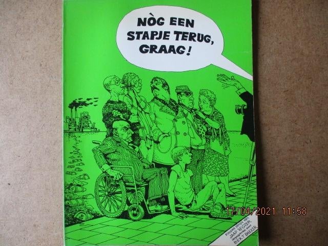 adv1424 jaap vegter - nog een stapje terug graag, Eén stripboek, Ophalen, Gelezen