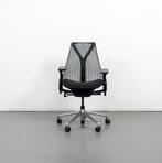 MEGA ACTIE 75x Herman Miller Sayl Bureaustoel Zwart - Chroom, Niet ingevuld, Zwart, Niet ingevuld, Ophalen of Verzenden
