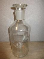 Glazen fles Pyrex fles met stop en maataanduiding, Antiek en Kunst, Ophalen of Verzenden