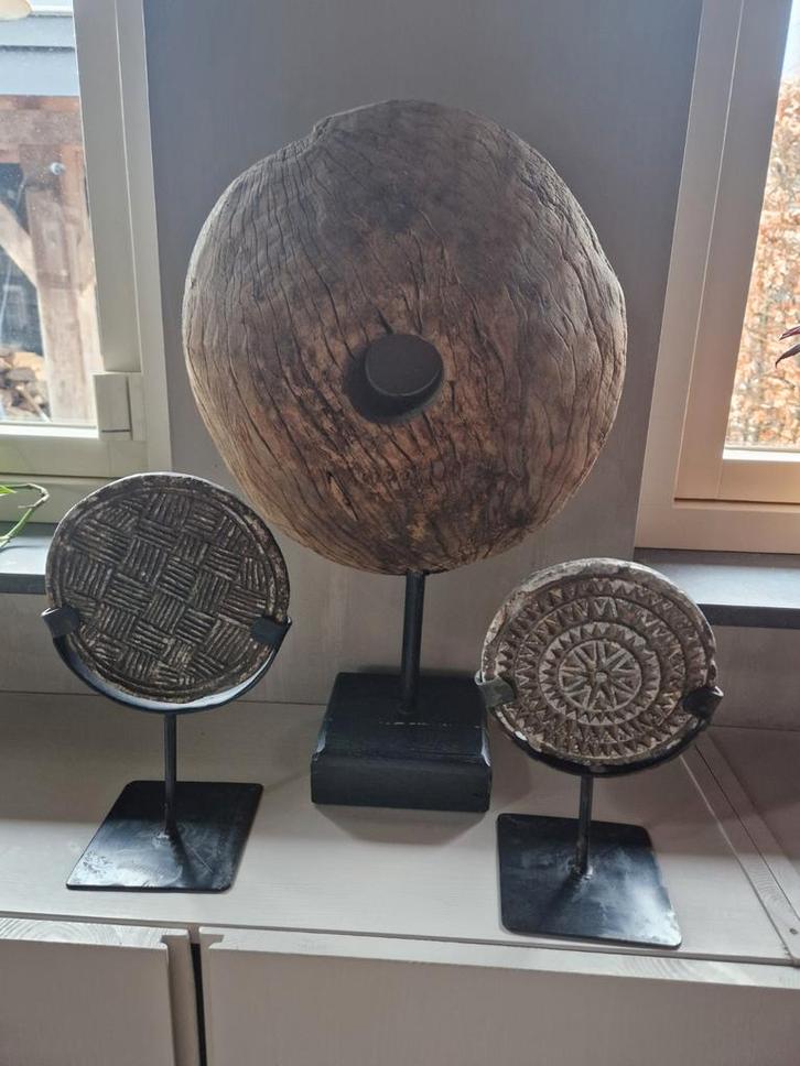 Stoer en sober ornamenten., Huis en Inrichting, Woonaccessoires | Wanddecoraties, Ophalen