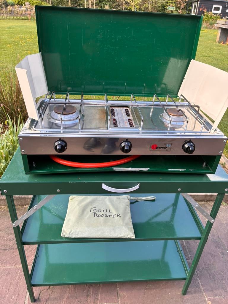 Camping keuken, Ophalen
