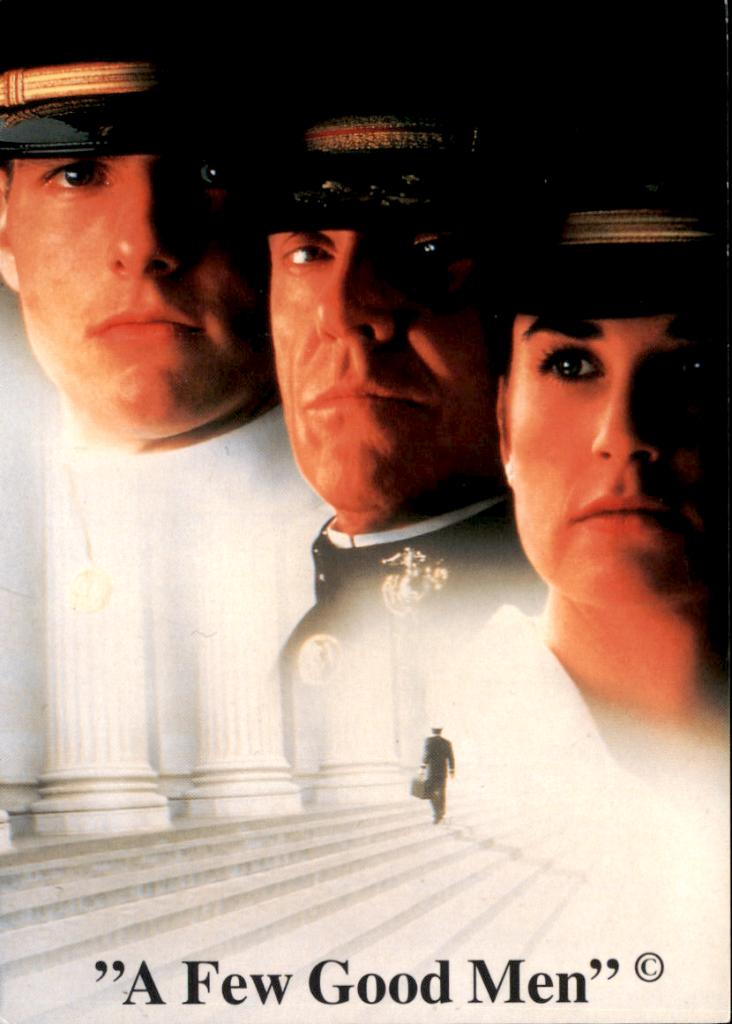 promotiekaart, film, A few good men, Verzenden, 1980 tot heden, Ongelopen, Sterren en Beroemdheden
