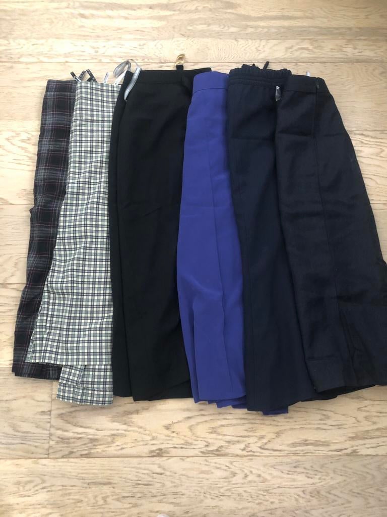 Pakket rokken, Kleding | Dames, Rokken, Gedragen, Maat 46/48 (XL) of groter, Blauw, Onder de knie, Ophalen of Verzenden
