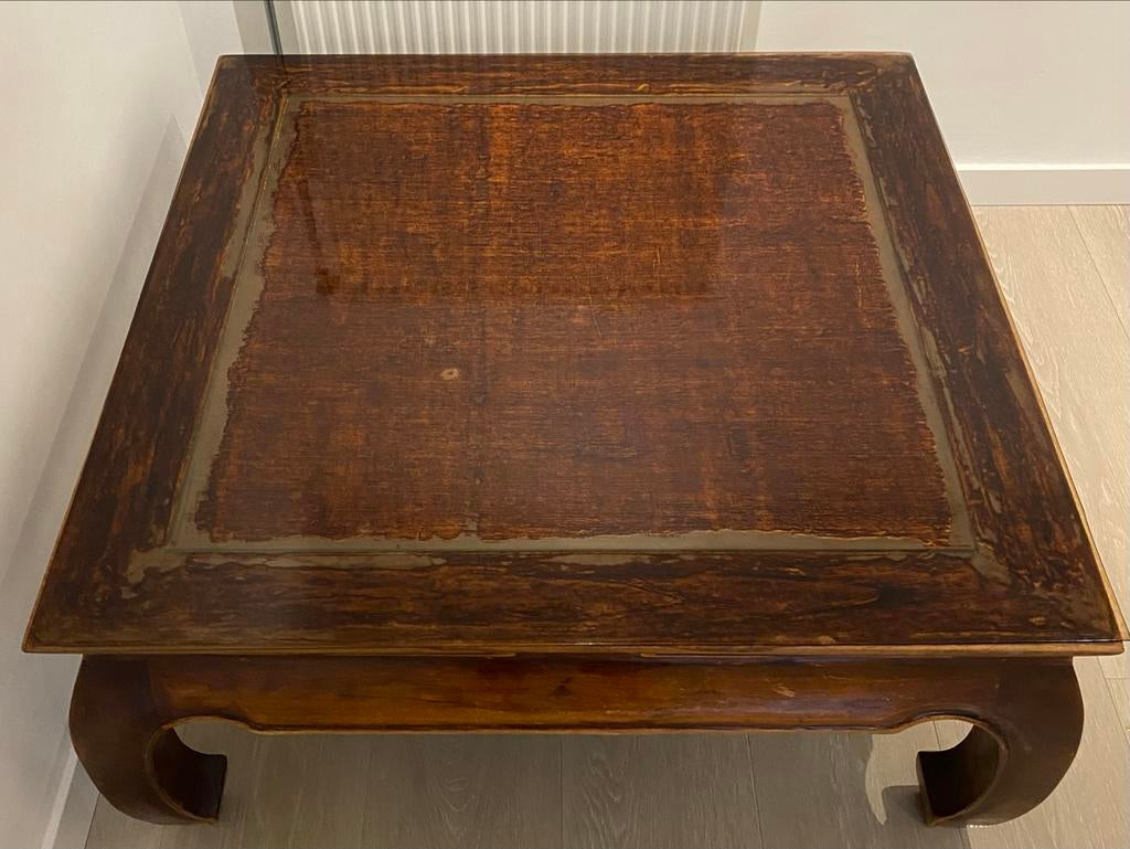 Houten salontafel, Antiek en Kunst, Ophalen
