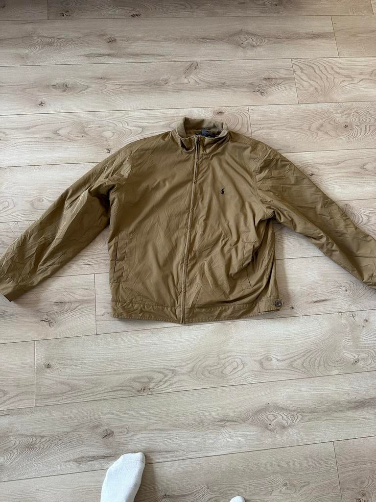 Ralph Lauren Harrington jacket maat M (valt als), Ophalen of Verzenden, Zo goed als nieuw, Maat 48/50 (M), Beige