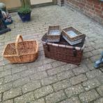 Rotan manden div, Ophalen of Verzenden, Rond, Riet