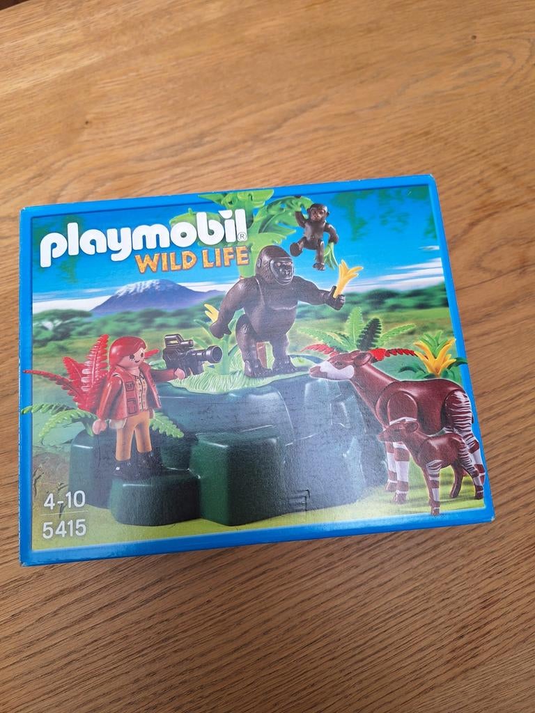 Playmobil Wildlife 5415 Gorilla, Kinderen en Baby's, Speelgoed | Playmobil, Ophalen, Zo goed als nieuw