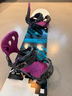 Dames snowboard (Rome Vinyl Rocker) + bindingen (Ride Fame), Ophalen, Gebruikt, Board