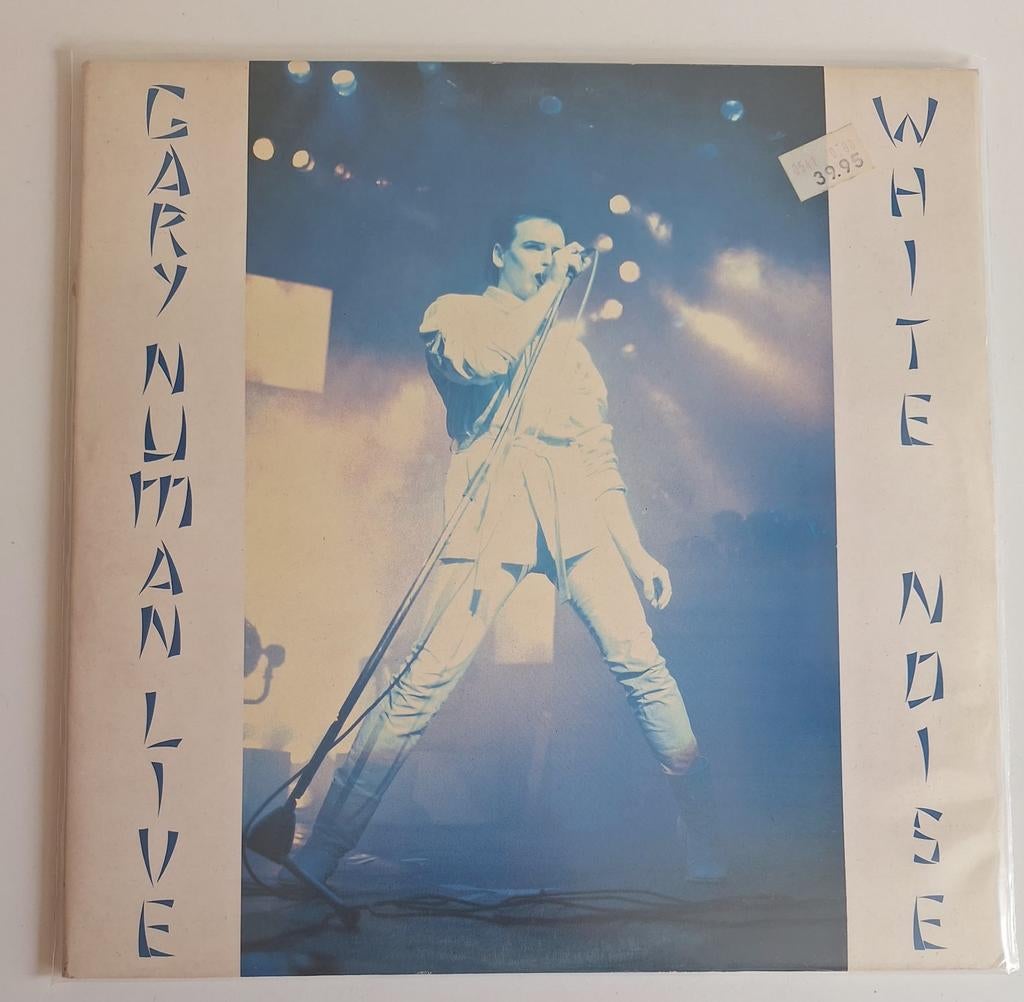 Gary numan white noise live 1985 dubbel vinyl lp orgineel, Verzenden, Zo goed als nieuw, 12 inch