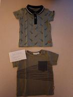 T-shirt baby 62 jongetje als nieuw 2 voor €3.50, Ophalen of Verzenden, Zo goed als nieuw, Jongetje, Mini Boss- New Born.