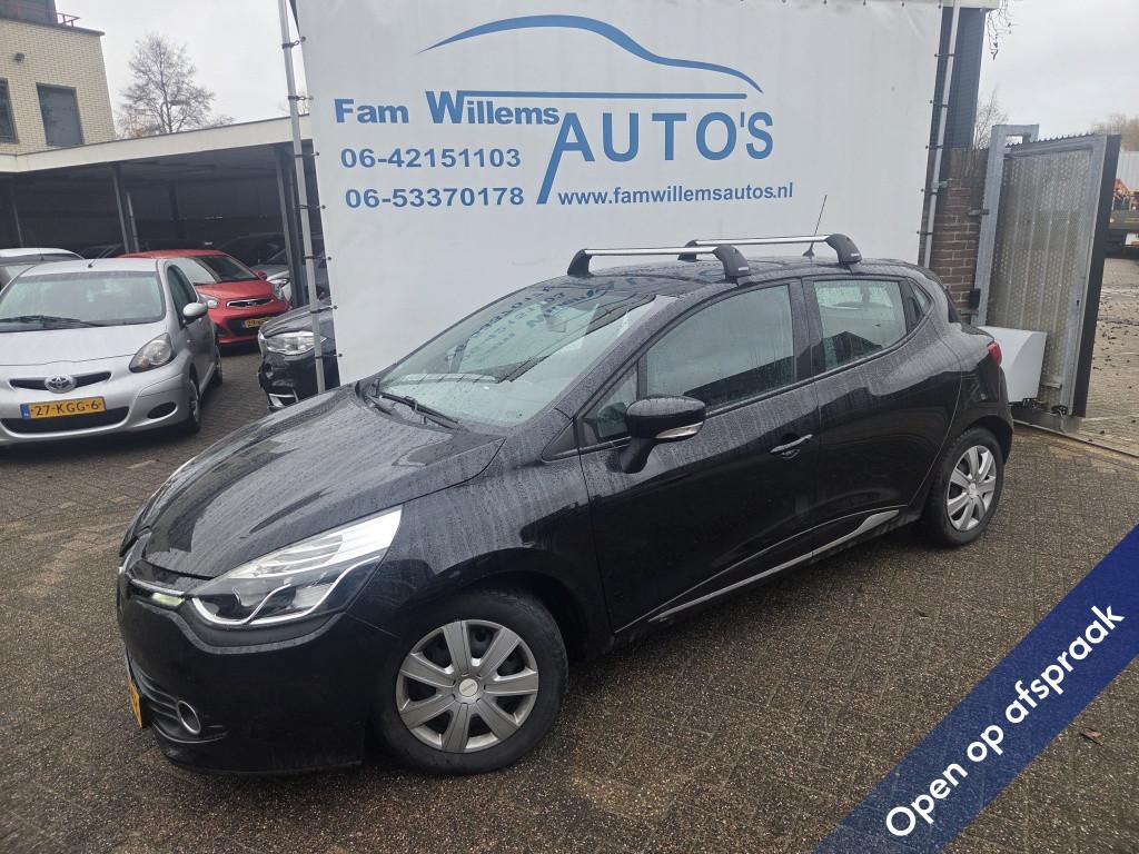 Renault Clio 1.5 dCi Expression (bj 2014), Auto's, Gebruikt, Zwart, 4 cilinders, 96 €/maand