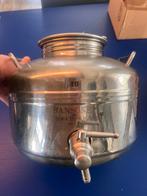 Olijfolie vat 10 liter, Ophalen of Verzenden, Gebruikt, Rvs, Overige typen