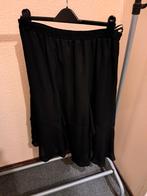 NIEUWE DAMES CREPE BANENROK MET TULE ONDERKANT MAAT XL., Zwart, Maat 46/48 (XL) of groter, Nieuw, Ophalen of Verzenden