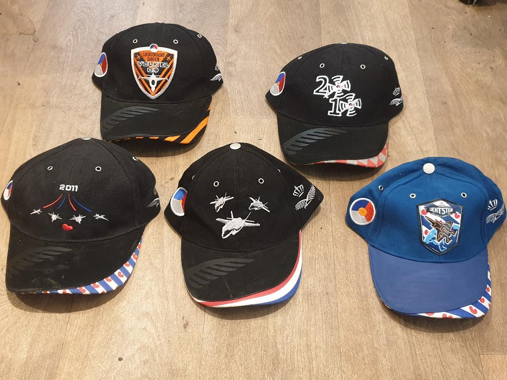 Luchtmachtdagen Luchtmacht Pet Petten Cap Caps Verzameling, Verzamelen, Militaria | Algemeen, Ophalen of Verzenden, Landmacht