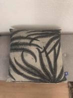HK Living kussen met varenprint, Huis en Inrichting, Woonaccessoires | Kussens, Ophalen of Verzenden, Zo goed als nieuw, Grijs