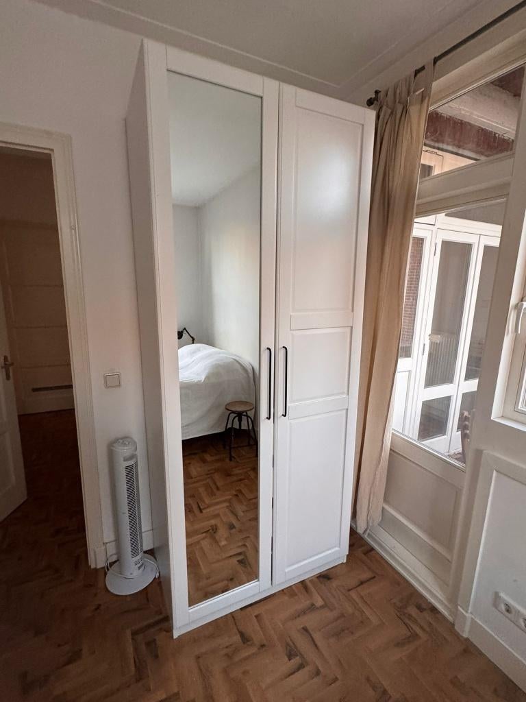 Luxe IKEA PAX Kast 100x236 - TYSSEDAL & Spiegeldeur, Ophalen, Met deur(en), 100 tot 150 cm, 200 cm of meer