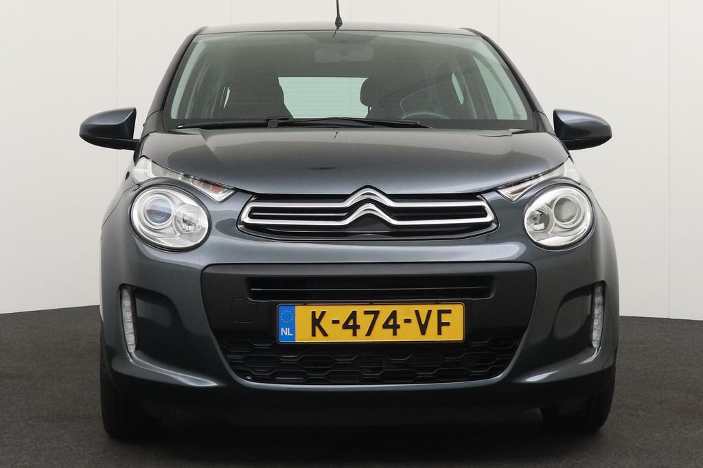 Citroën C1 1.0 73 PK VTi Pack Comfort Bluetooth LED DAB, Voorwielaandrijving, Stof, Gebruikt, 4 stoelen