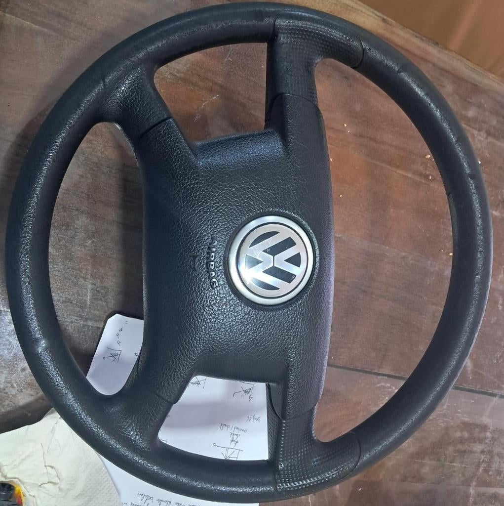 VW airbag stuur met stuurwiel, Ophalen, Gebruikt, Seat