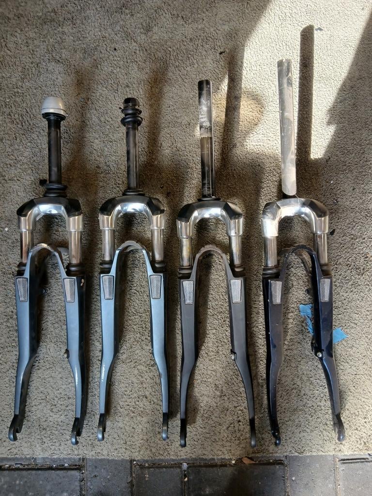 Diverse voorvorken voor gazelle fietsen - Gebruikt, Fietsen en Brommers, Fietsonderdelen, Gebruikt, Ophalen of Verzenden, Voorvork
