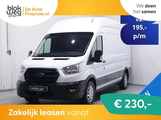 Ford Transit 2.0 TDCi 170 pk L3H3 Airco, 3-Zits € 13.800,0, Auto's, Stof, Gebruikt, Euro 6, 4 cilinders