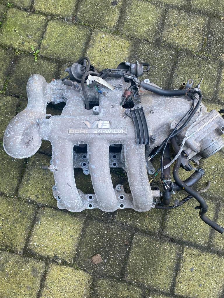 Inlaatspruitstuk mx3 v6 met gasklep, Ophalen of Verzenden, Gebruikt, Universele onderdelen