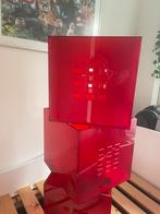 Opberg boxen van Ikea ( 3 stuks ) kleur rood 33x33x37 cm, Huis en Inrichting, Kasten | Boekenkasten, Ophalen, Zo goed als nieuw