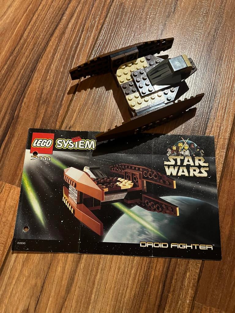 Lego Star Wars Droid Fighter 7111 compleet met instructies, Kinderen en Baby's, Speelgoed | Duplo en Lego, Ophalen of Verzenden