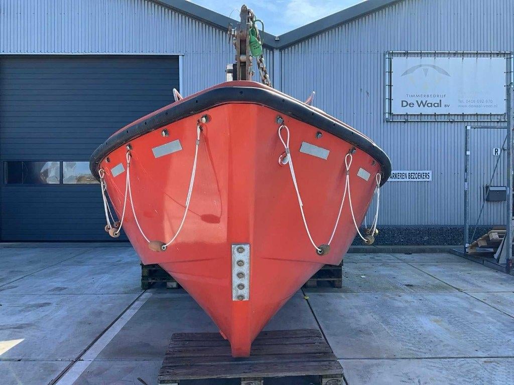 Reddingssloep, Ophalen, 10 tot 30 pk, Gebruikt, Binnenboordmotor