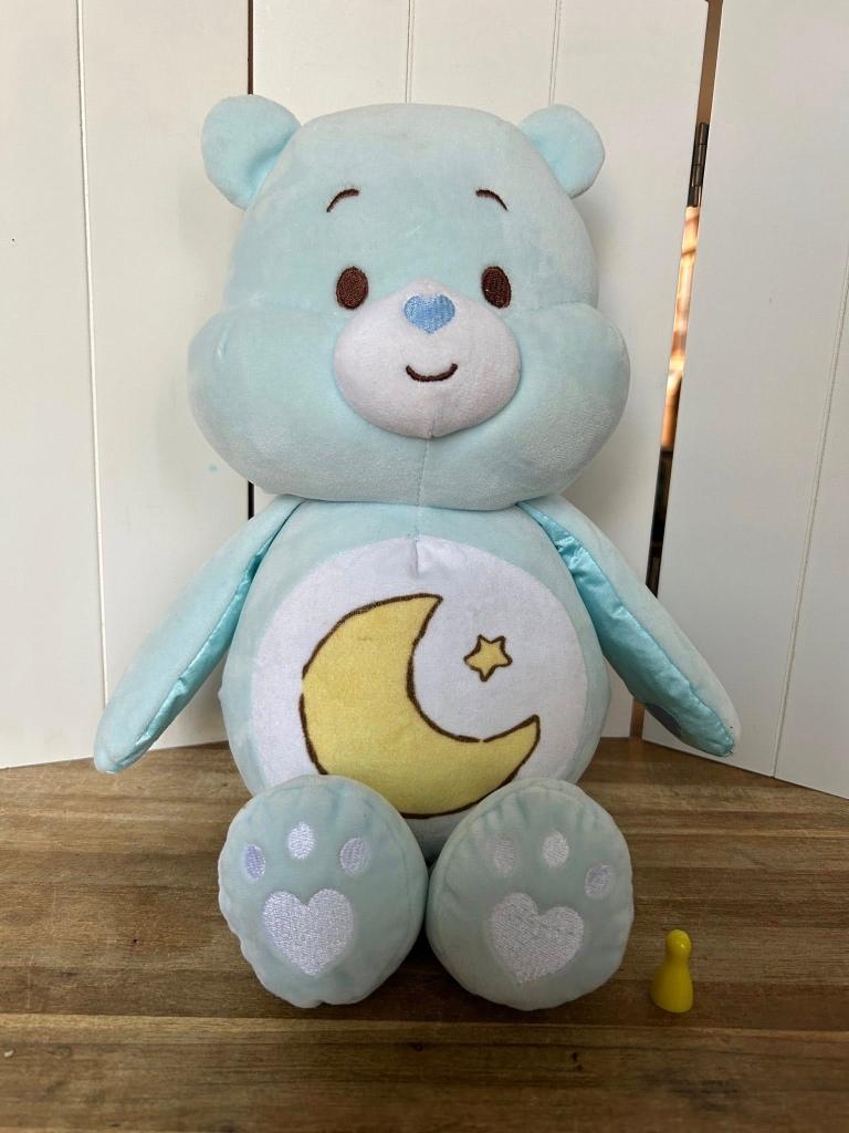 Care Bears of Troetelbeertjes 40cm Bed Time Bear, Overige karakters, Beer, Blauw, Ophalen of Verzenden