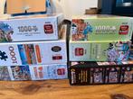 Zeven puzzels, Ophalen, 500 t/m 1500 stukjes, Zo goed als nieuw, Legpuzzel