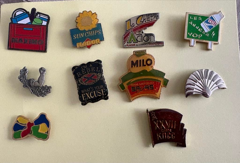 Diverse verzameling pins en speldjes, Ophalen of Verzenden, Gebruikt, Merk, Speldje of Pin