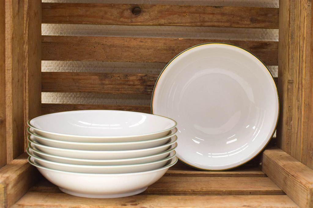 7 stuks Arzberg Porseleinen diepe borden 50721, Gebruikt, Ophalen of Verzenden, Bord(en), Wedgwood