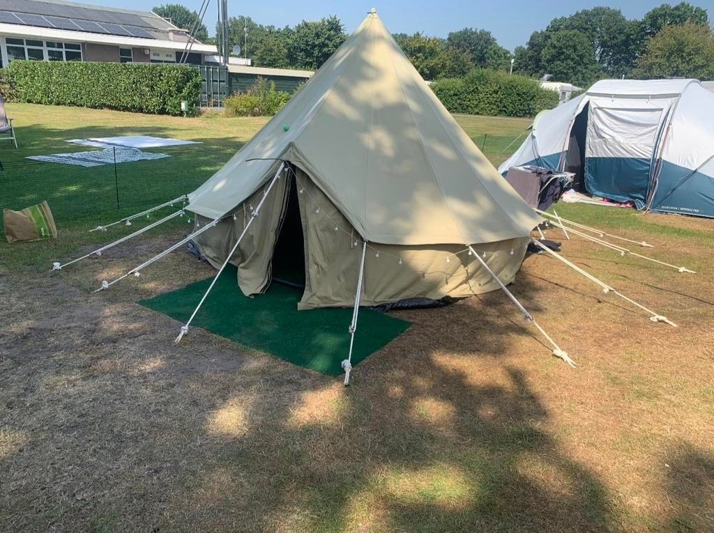 Bell Tent - Ruime en comfortabele tent (5-6 meter doorsnee), Caravans en Kamperen, Tenten, Ophalen