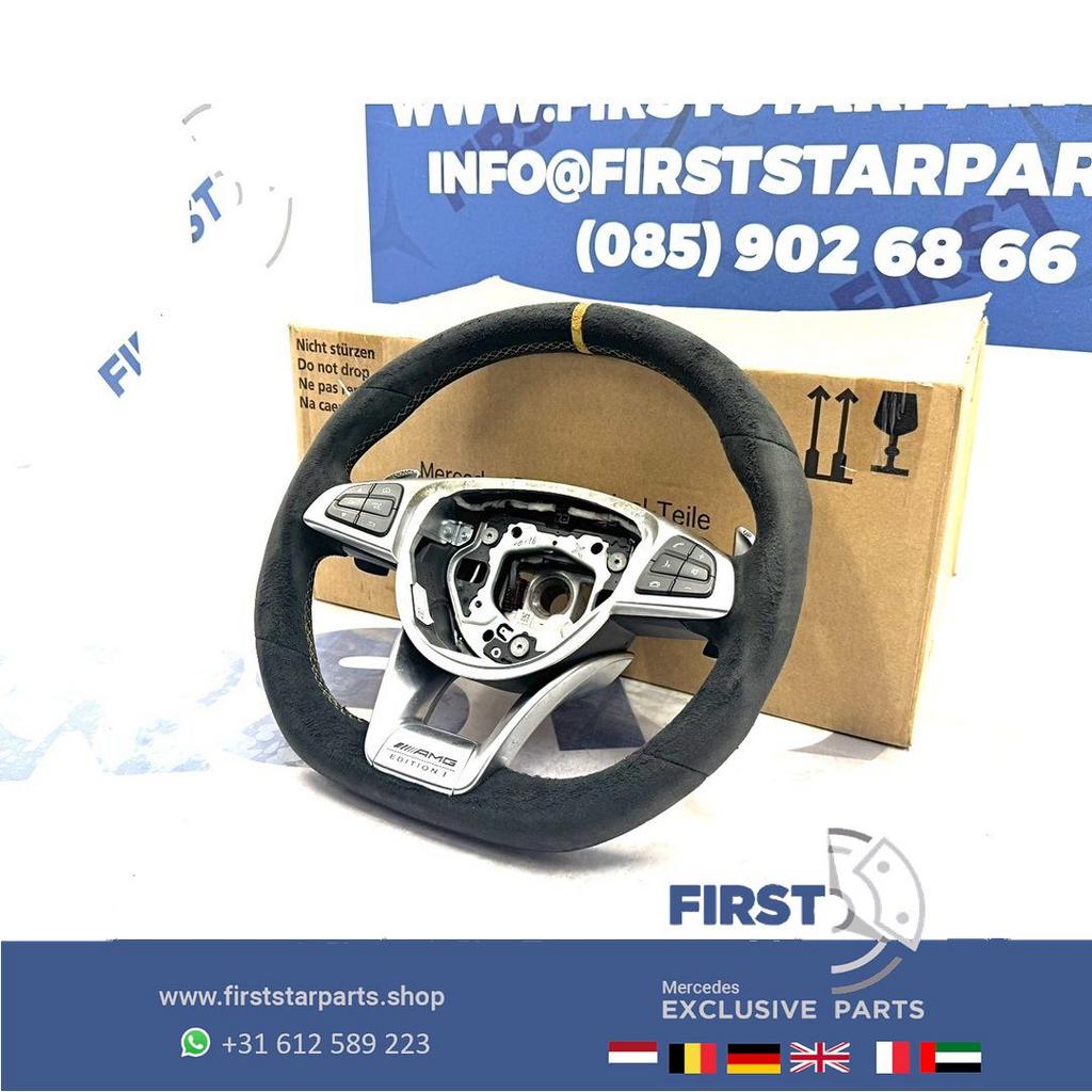 W205 C63 W253 GLC63 AMG STUUR EDITION 1 GELE STIK C GLC 63 K, Auto-onderdelen, Gebruikt, -, Ophalen of Verzenden, -