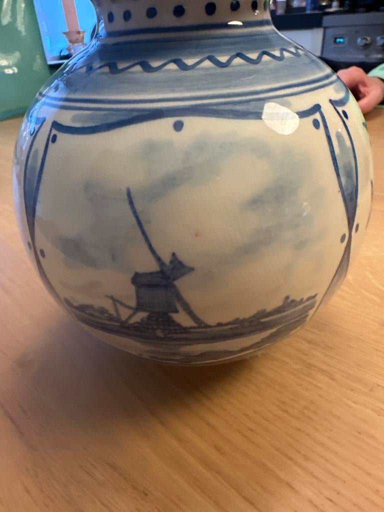 Aardewerk Vaas DEBO 1948, Ophalen of Verzenden