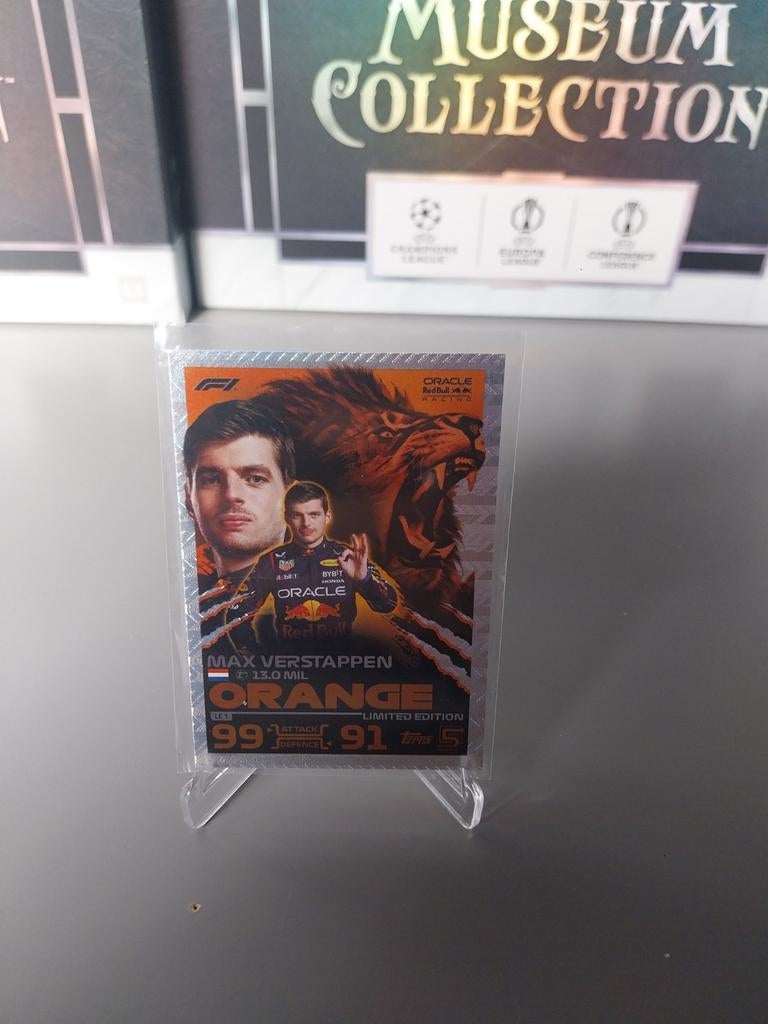 LE1 Max Verstappen Topps Turbo Attax 2024, Hobby en Vrije tijd, Stickers en Plaatjes, Ophalen of Verzenden, Zo goed als nieuw