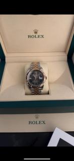 Rolex Datejust 41 Wimbledon, Ophalen, Staal, Rolex, Zo goed als nieuw