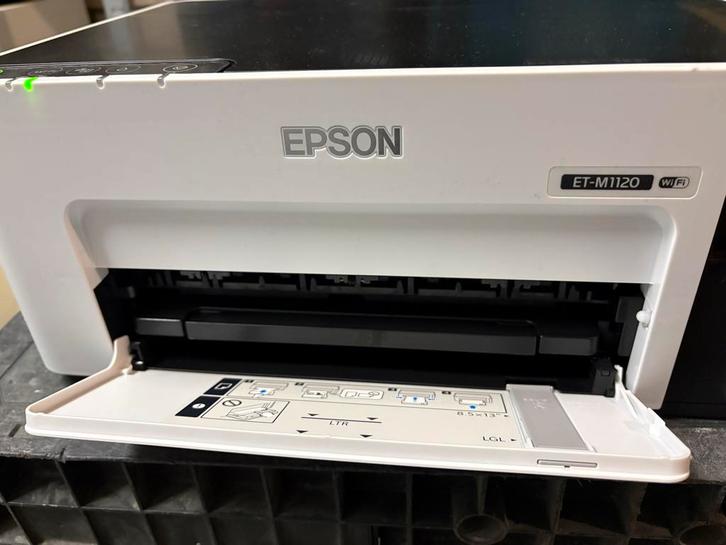Epson ET-M1120 EcoTank Mono Printer, Computers en Software, Printers, Zo goed als nieuw, Printer, Inkjetprinter, Zwart-en-wit printen