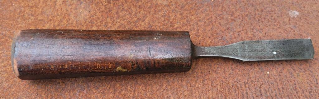 Antieke Goldenberg Steekbeitel - Houtbewerking, Ophalen of Verzenden