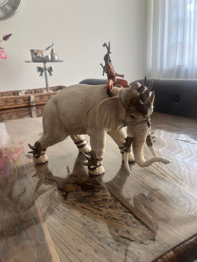 Schleich zeldzaam olifant groot 2010, Verzamelen, Speelgoed, Ophalen of Verzenden, Zo goed als nieuw