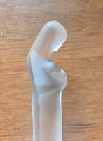 Stef Uiterwaal Leerdam glazen Madonna met Kind, Antiek en Kunst, Antiek | Glas en Kristal, Ophalen of Verzenden