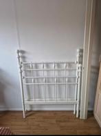 Brocante 1 persoonsbed, Huis en Inrichting, Slaapkamer | Bedden, Ophalen, Gebruikt, Eenpersoons, Wit