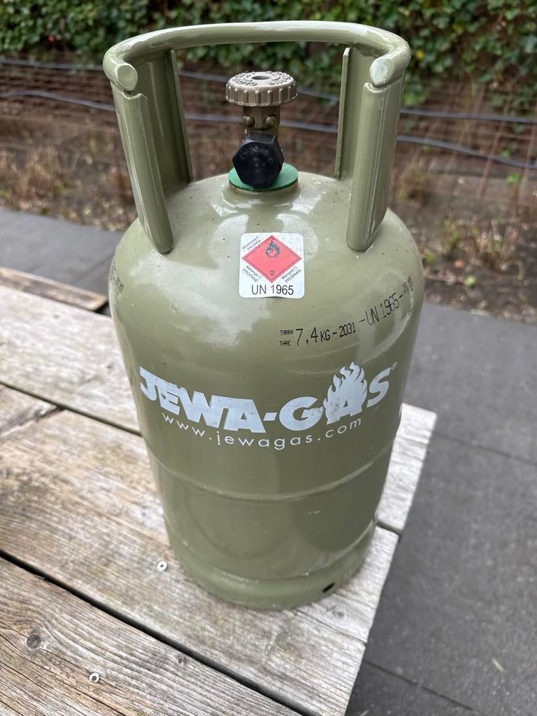 Jewa-Gas propaan gasfles 7,4 kg - LEEG, Ophalen, Gebruikt