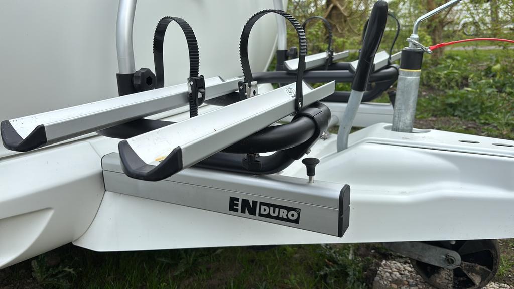 Enduro BC260 dissel fietsendrager, Ophalen of Verzenden, 2 fietsen, Zo goed als nieuw, Fietsendrager-accessoire