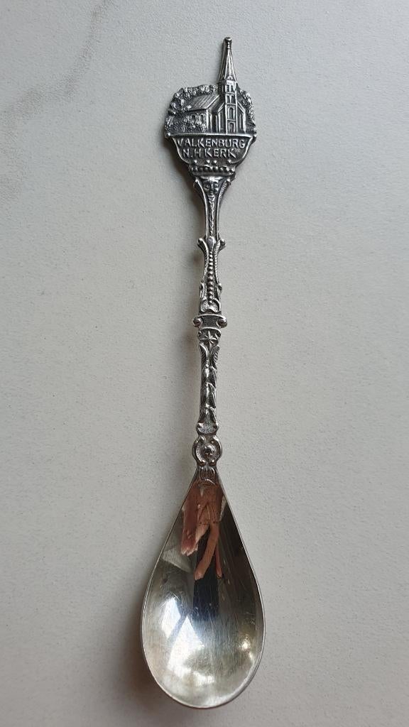 lepeltje Valkenburg – Nederlandse Hervormde kerk, Antiek en Kunst, Antiek | Bestek, Ophalen of Verzenden
