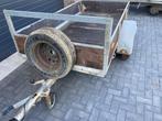 Solide aanhanger aanhangwagen enkelasser geremd, Gebruikt