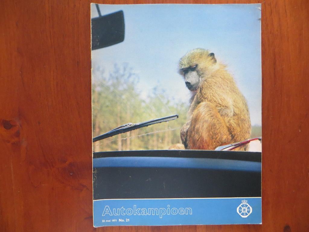 Autokampioen 21 1971 Chrysler 180 (test), adviessnelheden, Ophalen of Verzenden, Nieuw, Overige merken