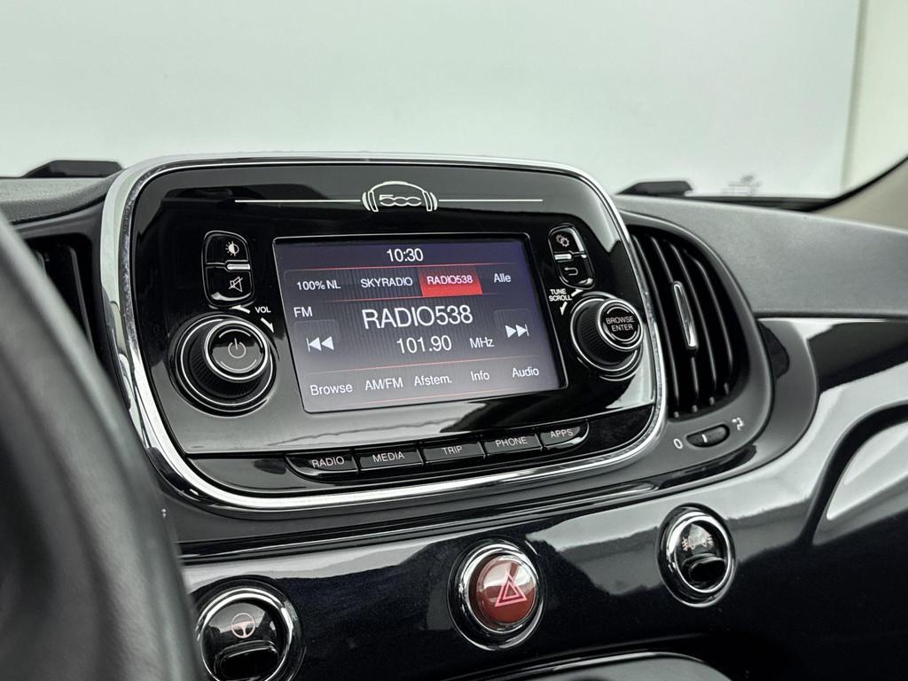 Fiat 500 C 1.2 69Pk Lounge | Cabrio | Airco | Parkeersensore, Stof, Gebruikt, 4 cilinders, Cabriolet