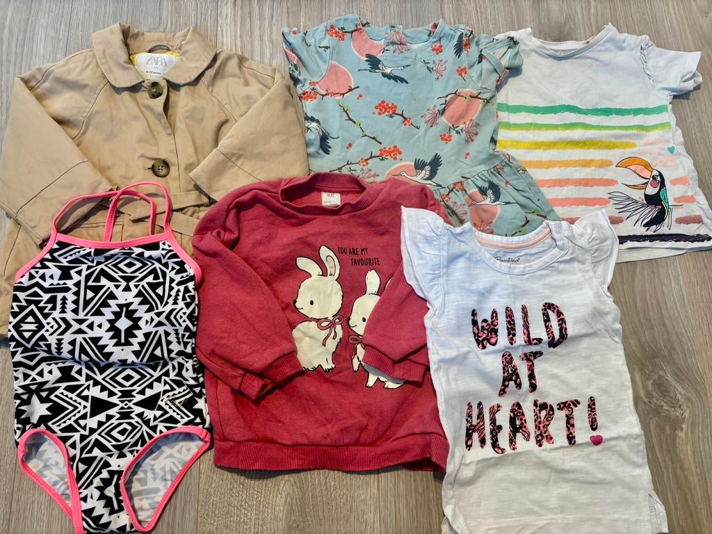 Meisjeskleding maat 80, Ophalen of Verzenden, Gebruikt, Meisje, Jasje